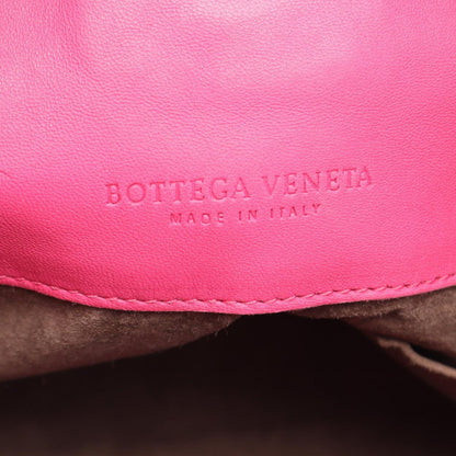 Bottega Veneta Tote Bag Intrecciato Pink Leather — view 4