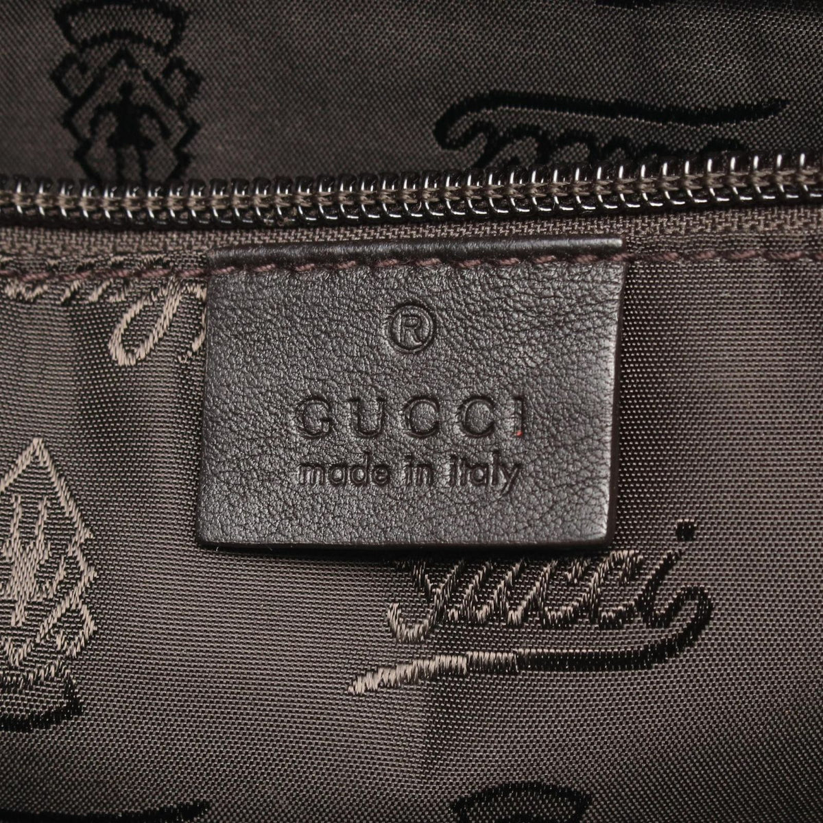 Gucci Shoulder Bag Guccissima Dark Brown Leather Guccissima — view 4