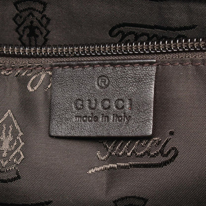 Gucci Shoulder Bag Guccissima Dark Brown Leather Guccissima — view 4