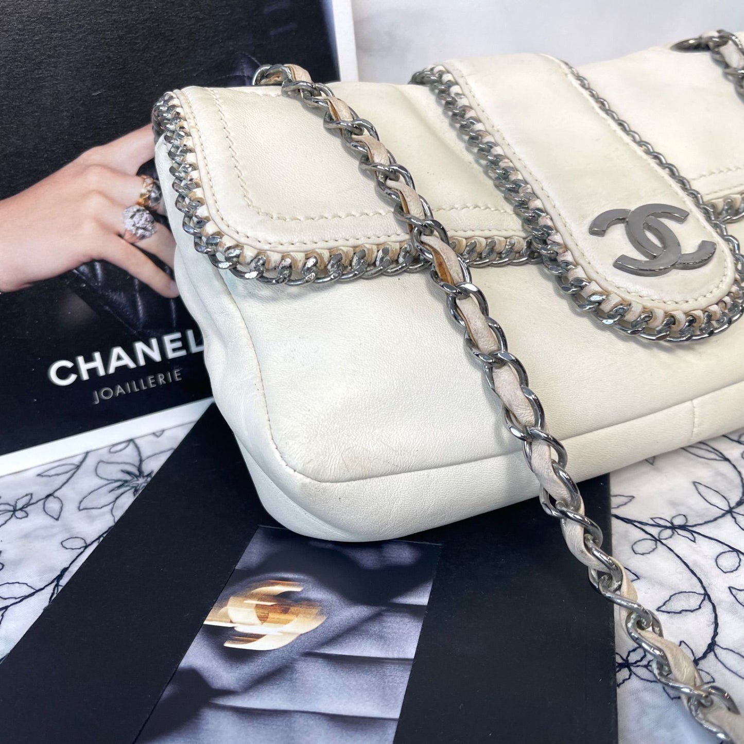 Chanel Chain Around Double Flap Bag — view 3