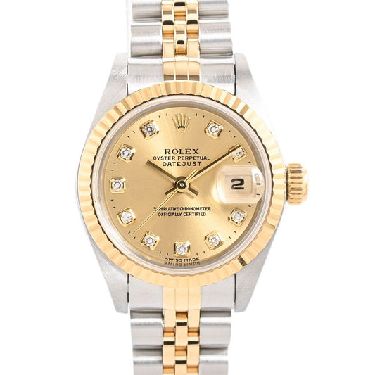 Rolex Watch Datejust Gold