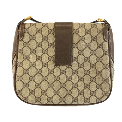 Gucci Vintage Beige Brown GG Supreme Canvas 001 115 Shoulder Bag Pochette — view 2
