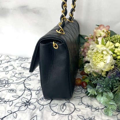 Chanel Vintage Quilted Jumbo CC Logo Shoulder Bag — view 6