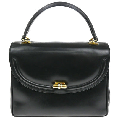 Gucci Top Handle Black Leather