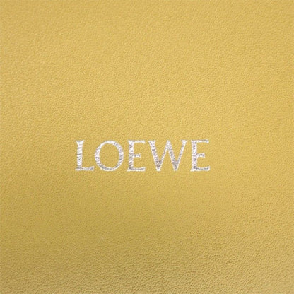 Loewe Flamenco Clutch Mini 2-Way Shoulder Bag Nappacalfskin Yellow Silver — view 8