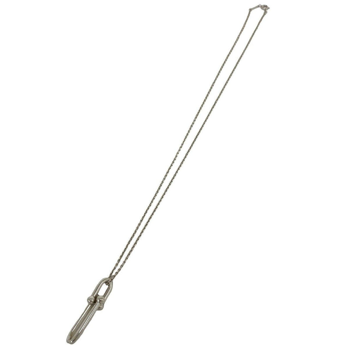 Tiffany & Co HardWear Link Necklace 925 Sterling Silver Pendant Choker Accessory — view 6