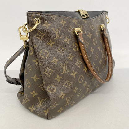 Louis Vuitton Monogram Pallas MM Brown 2-Way Bag — view 2