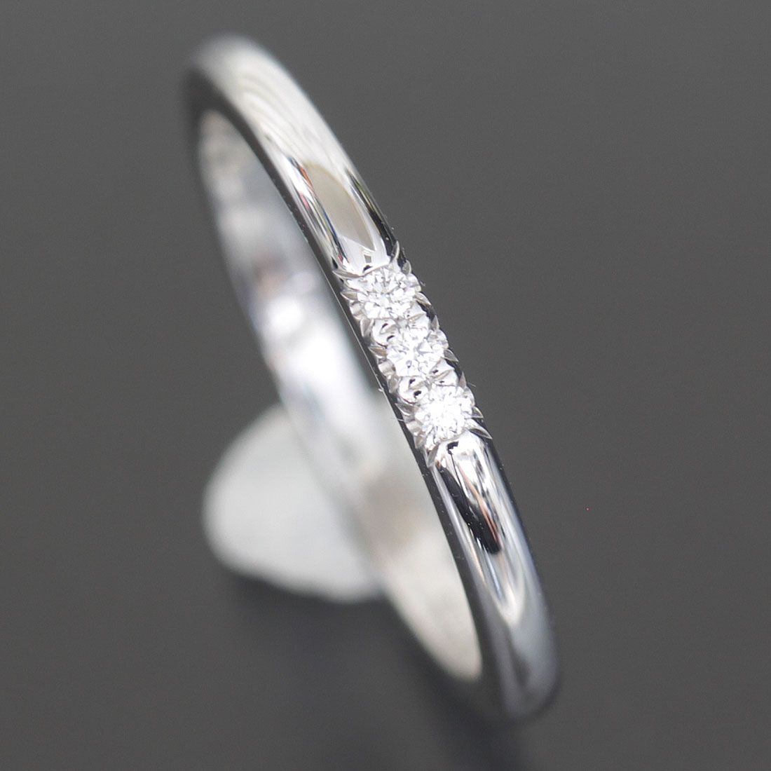 Tiffany & Co Forever Diamond Band Ring Platinum