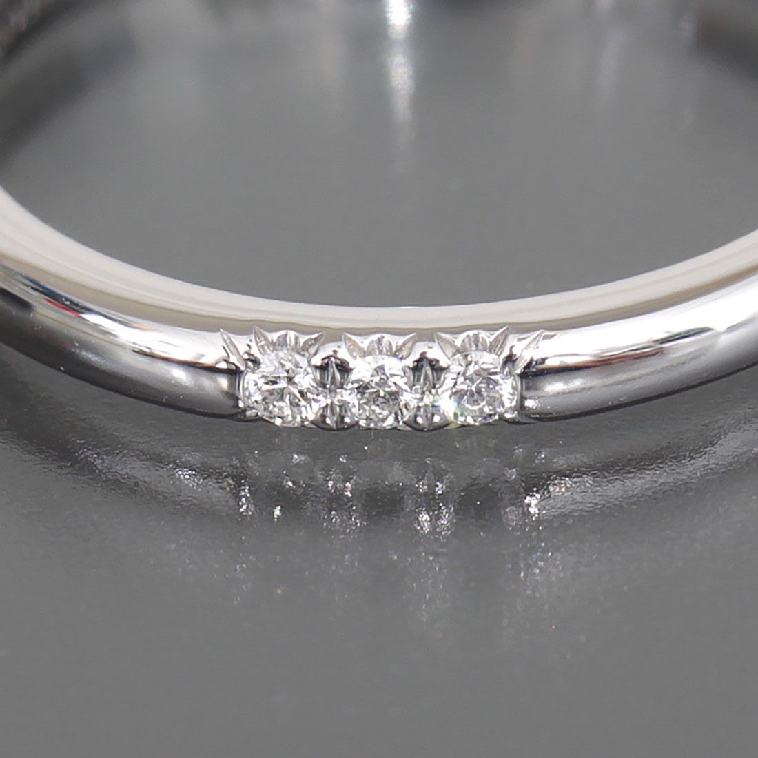 Tiffany & Co Forever Diamond Band Ring Platinum — view 2