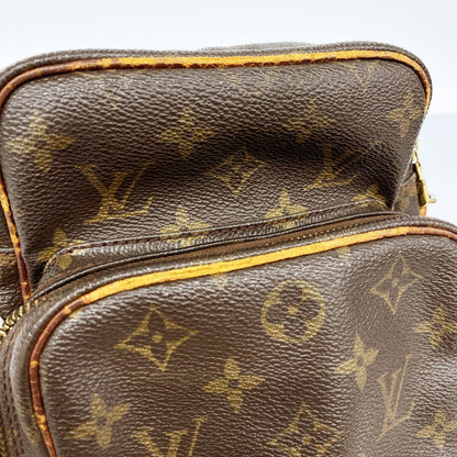 Louis Vuitton Shoulder Bag Monogram Amazon Brown — view 8