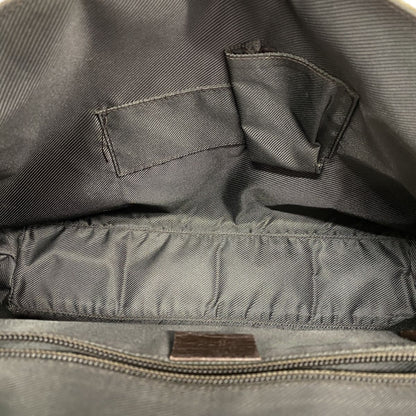 Gucci Shoulder Bag GG Supreme Brown Silver — view 4