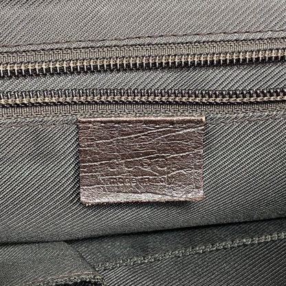 Gucci Shoulder Bag GG Supreme Brown Silver — view 5