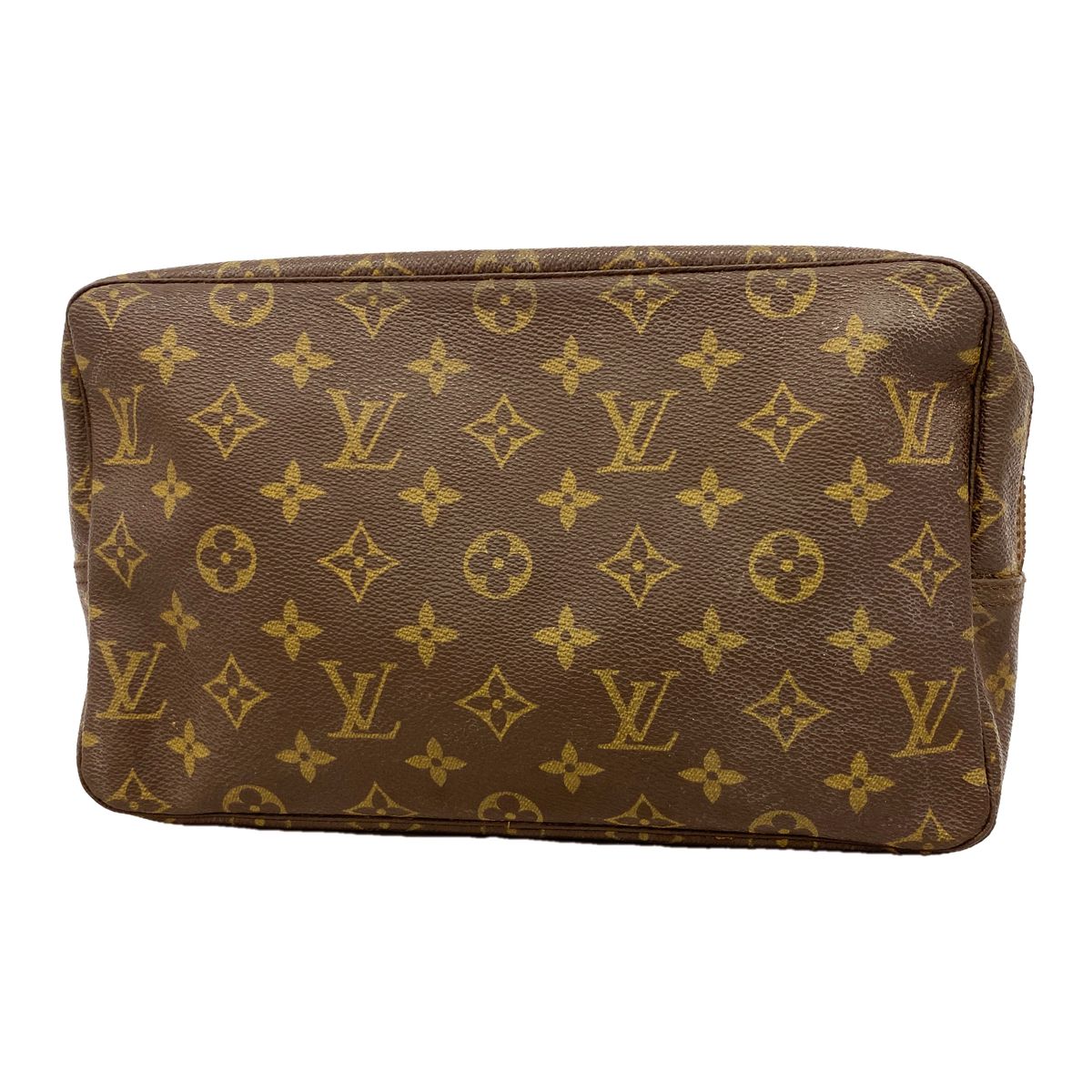 Louis Vuitton Pouch Monogram Trousse Toilet 28 Brown