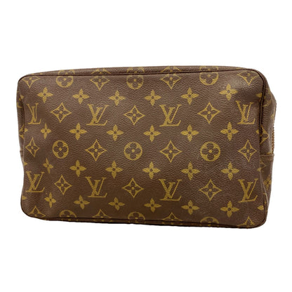 Louis Vuitton Pouch Monogram Trousse Toilet 28 Brown