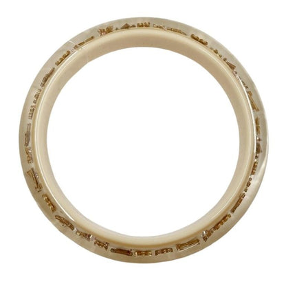 Louis Vuitton Ankle John Clear Gold Resin Bracelet — view 3
