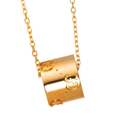 Gucci Icon Necklace 40 18K Pink Gold — view 3