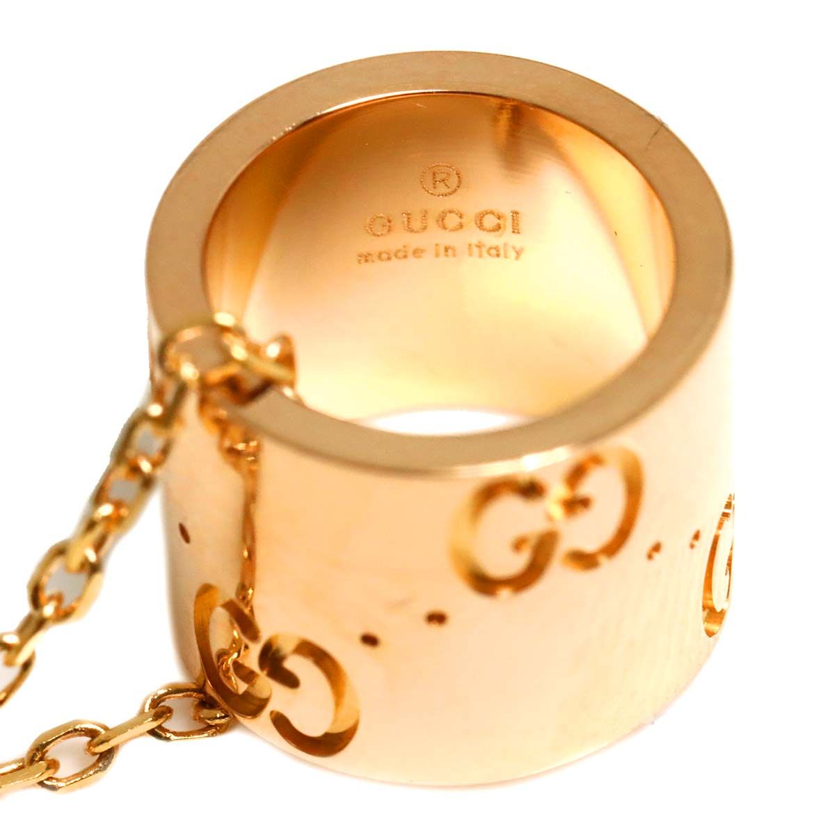 Gucci Icon Necklace 40 18K Pink Gold — view 4