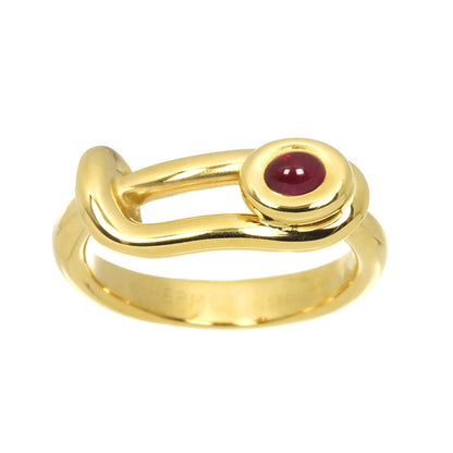 Hermes 51 Ring Ruby 18K Yellow Gold — view 2