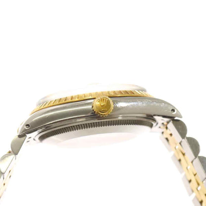 Rolex Oyster Perpetual Date Number Watch 18K Yellow Gold Automatic — view 5
