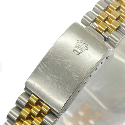 Rolex Oyster Perpetual Date Number Watch 18K Yellow Gold Automatic — view 6