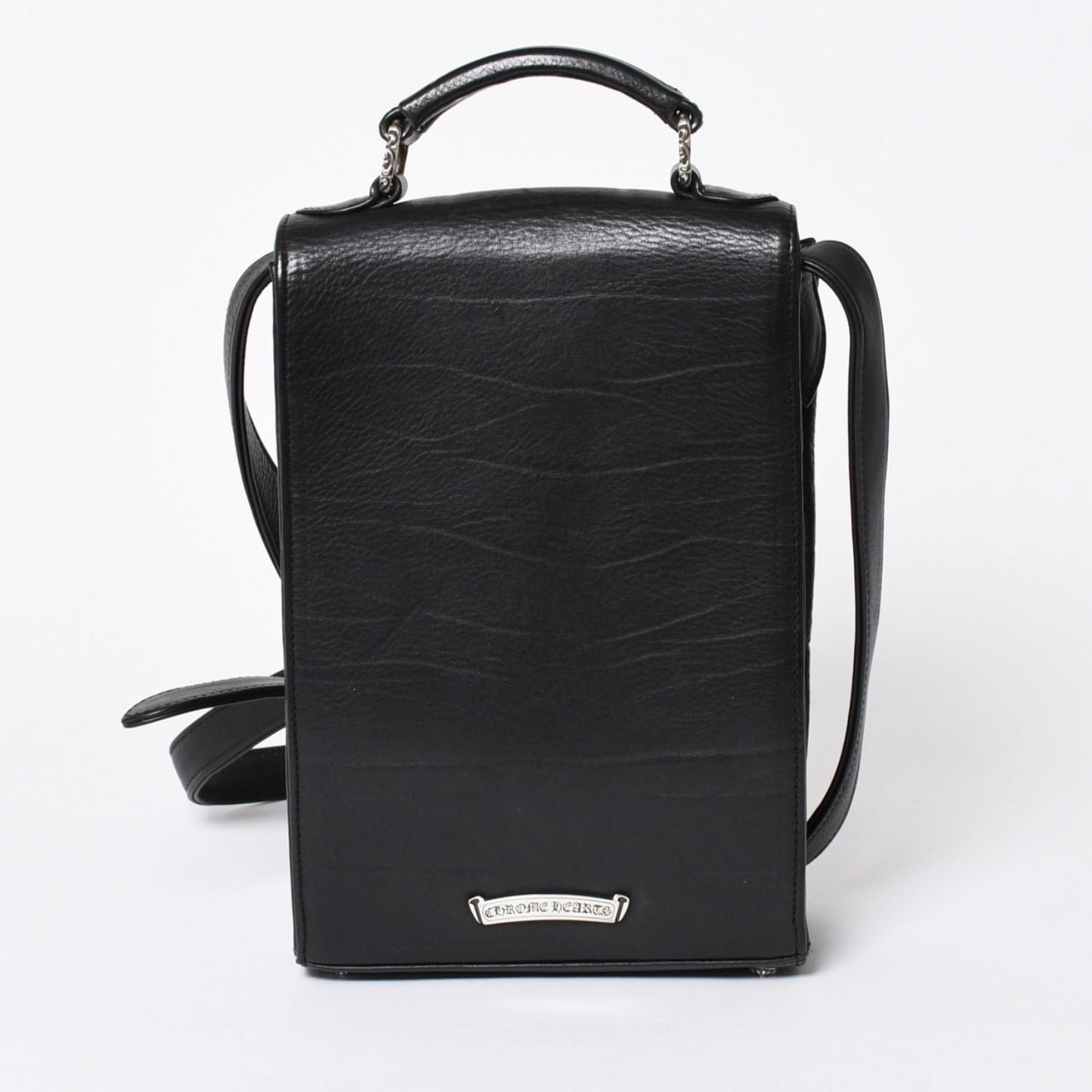 Chrome Hearts Shoulder Bag 2-Way CH Plus Decoration Gunslinger Cross Ball Black — view 2