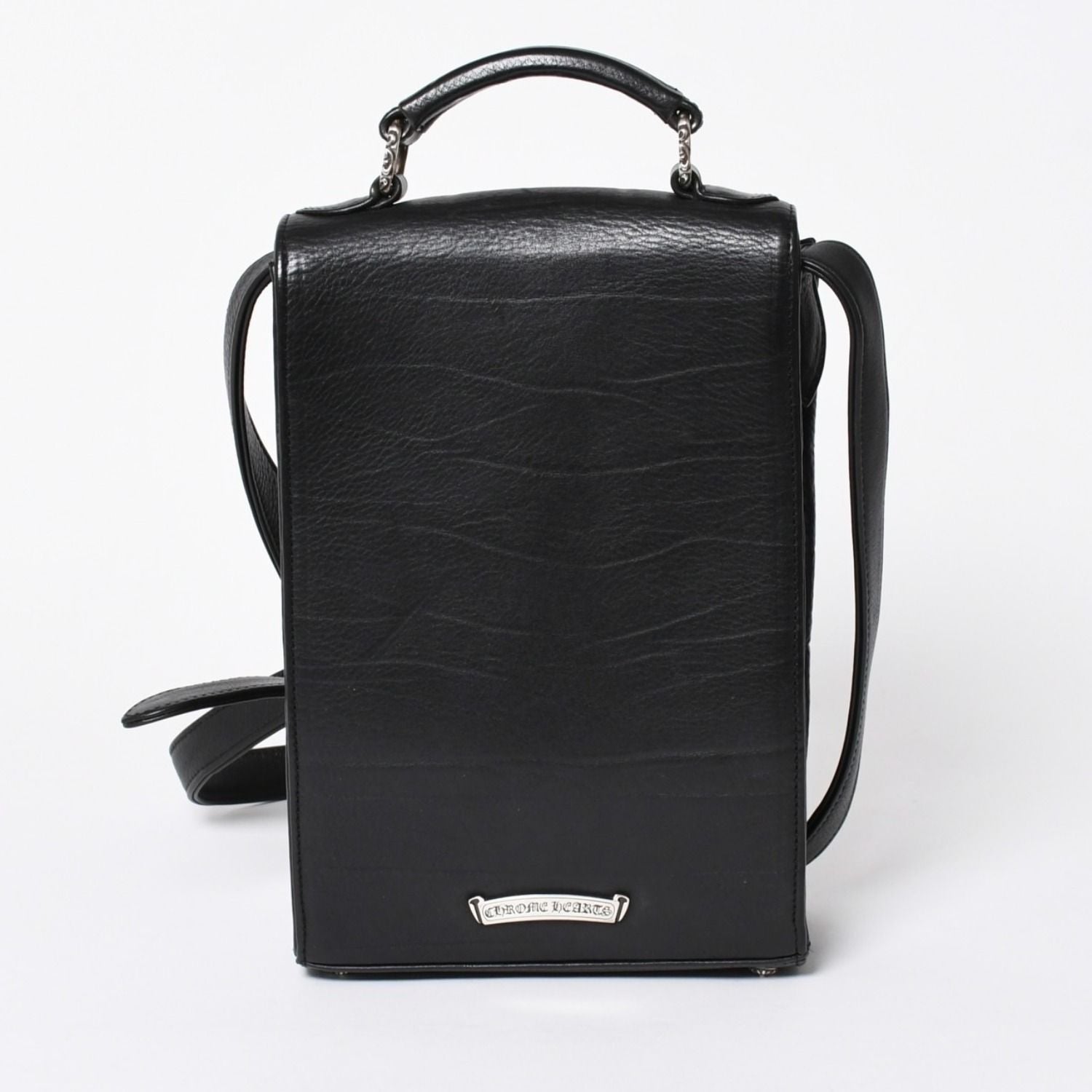 Chrome Hearts Shoulder Bag 2-Way CH Plus Decoration Gunslinger Cross Ball Black — view 2