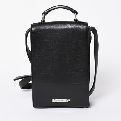 Chrome Hearts Shoulder Bag 2-Way CH Plus Decoration Gunslinger Cross Ball Black — view 2