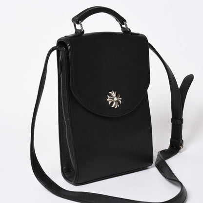 Chrome Hearts Shoulder Bag 2-Way CH Plus Decoration Gunslinger Cross Ball Black — view 3