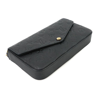 Louis Vuitton Monogram Empreinte Pochette Felicie Chain Wallet Leather — view 5