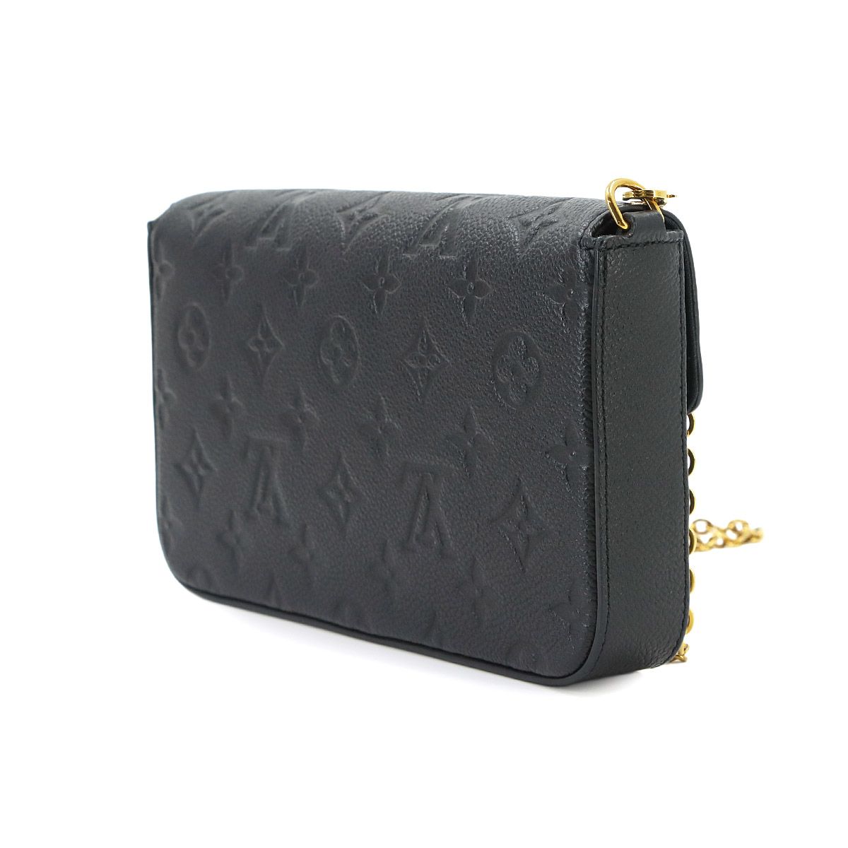 Louis Vuitton Monogram Empreinte Pochette Felicie Chain Wallet Leather — view 4