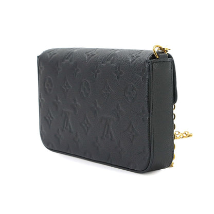 Louis Vuitton Monogram Empreinte Pochette Felicie Chain Wallet Leather — view 4