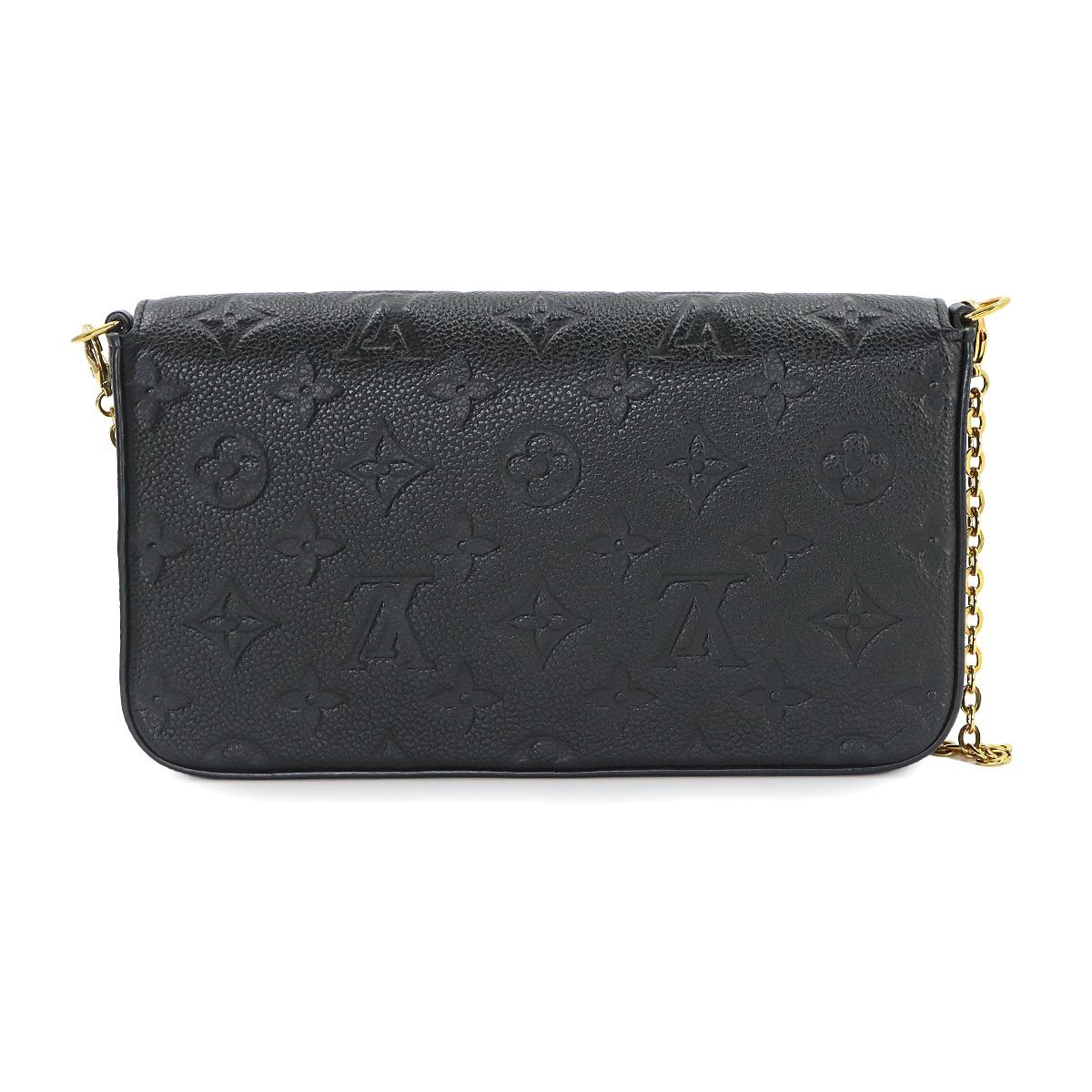 Louis Vuitton Monogram Empreinte Pochette Felicie Chain Wallet Leather — view 3