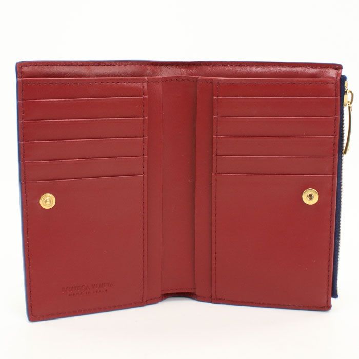 Bottega Veneta Bifold Wallet Cassette Lambskin — view 3