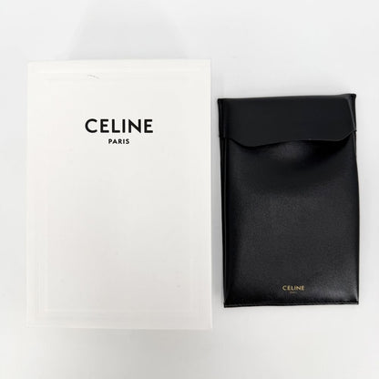 Celine Necklace Triomphe Accessory Star Rhinestone Gold Vintage — view 7