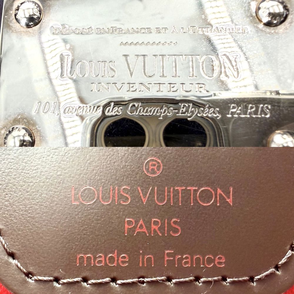 Louis Vuitton Tote Hampstead PM Handbag Shoulder Damier Canvas Brown Gold — view 4