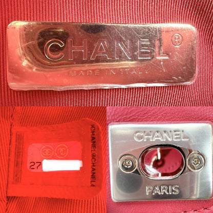 Chanel 2-Way Quilted Handbag Chain Shoulder Bag Crossbody CC Logo Leather — view 5