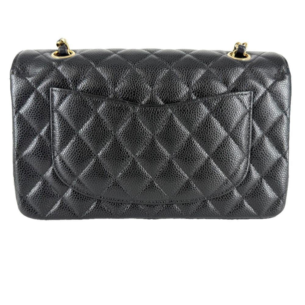 Chanel Shoulder Bag Quilted 23 Double Chain Flap Crossbody CC Logo Turnlock — view 2