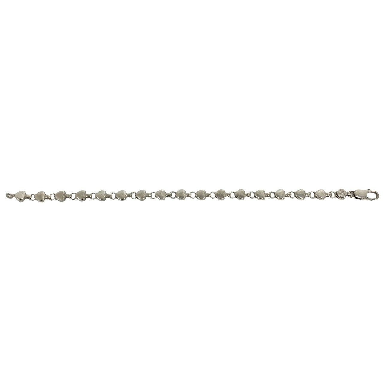 Tiffany & Co Vintage Puff Heart Bracelet 925 Sterling Silver Accessory — view 6