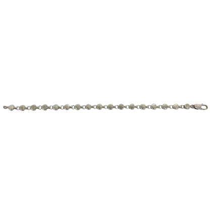 Tiffany & Co Vintage Puff Heart Bracelet 925 Sterling Silver Accessory — view 6