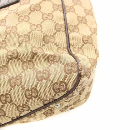 Gucci GG Canvas Tote Bag Beige Brown YM — view 8