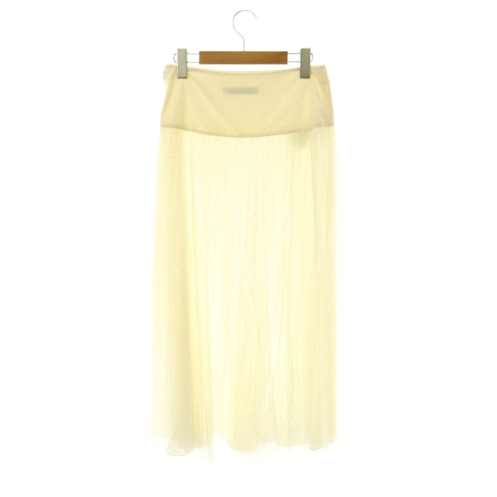 Dior Dot Tulle Long Skirt — view 2