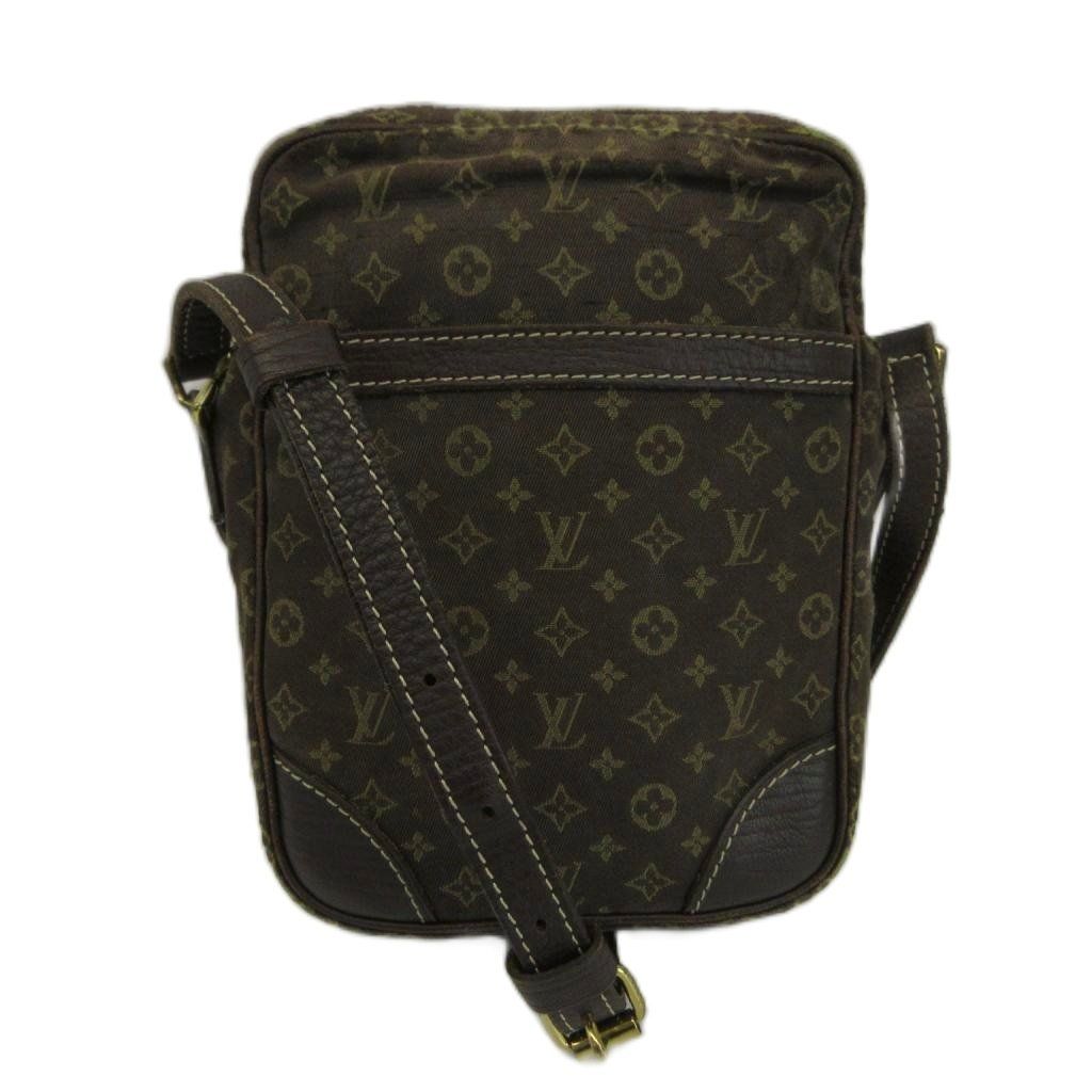 Louis Vuitton Monogram Mini Orchid Danube Shoulder Bag Pochette Canvas Leather
