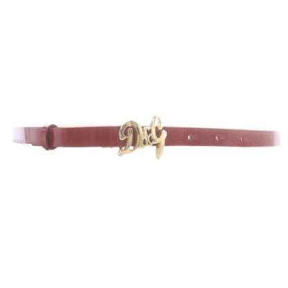 Dolce & Gabbana D&G Belt Leather Logo 80 32 — view 3