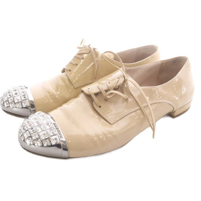 Miu Miu Pumps Bijou Beige Heel 37