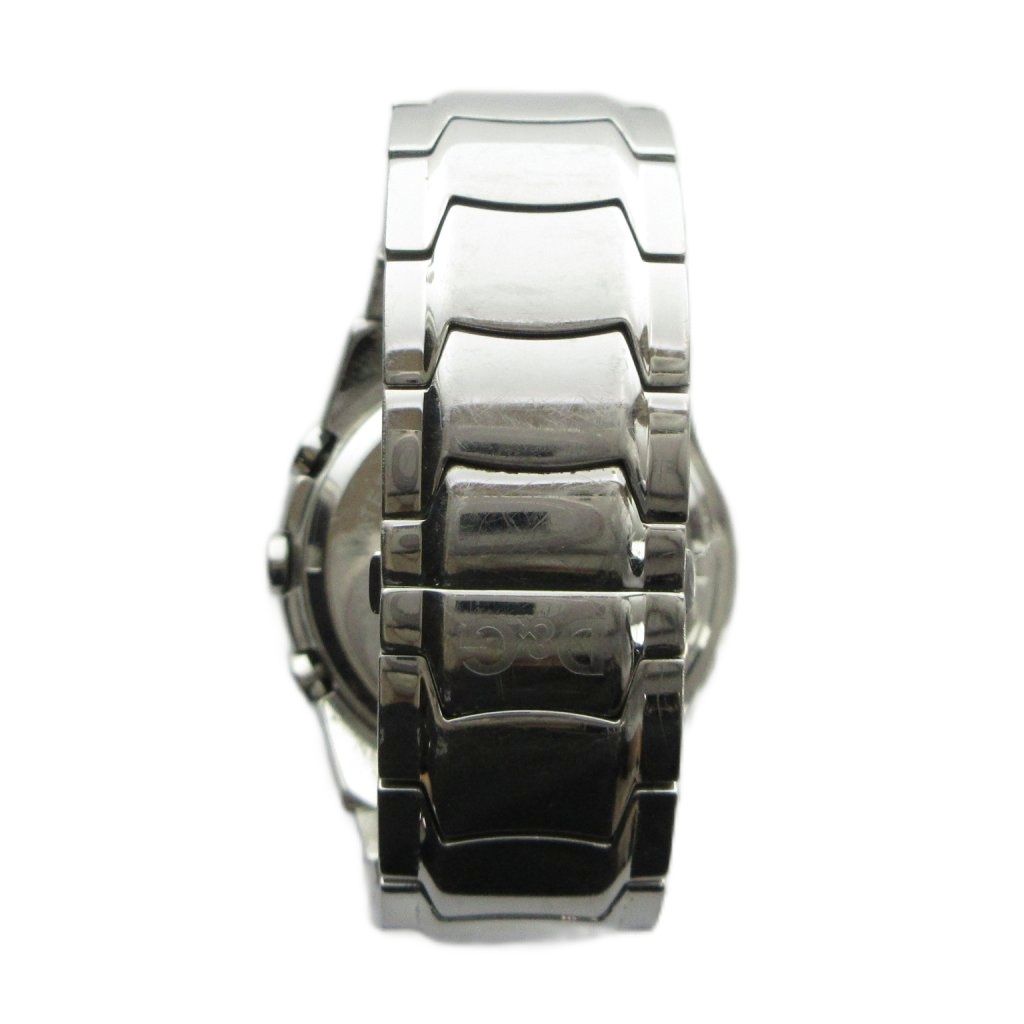 Dolce & Gabbana D&G Watch Quartz Chronograph Carre Date White Dial Silver — view 3