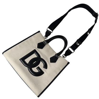 Dolce & Gabbana D&G 2-Way Tote Shoulder Bag DG Logo Canvas — view 2