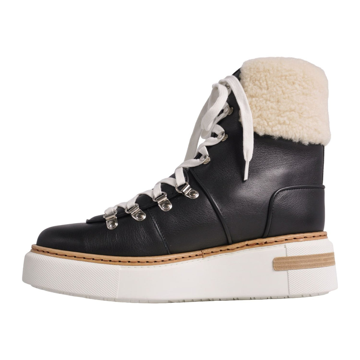 Hermes Boots Flocon Short Leather — view 7