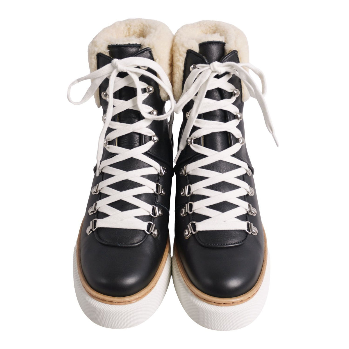 Hermes Boots Flocon Short Leather — view 4