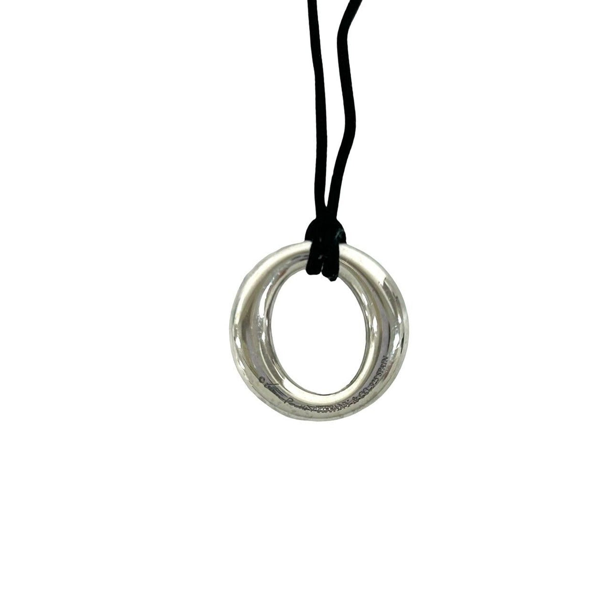 Tiffany & Co Sevillana Necklace 925 Sterling Silver Pendant Choker Accessory — view 4