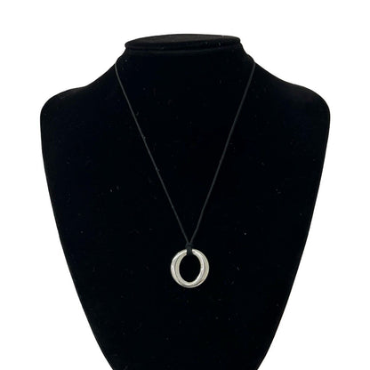 Tiffany & Co Sevillana Necklace 925 Sterling Silver Pendant Choker Accessory — view 2